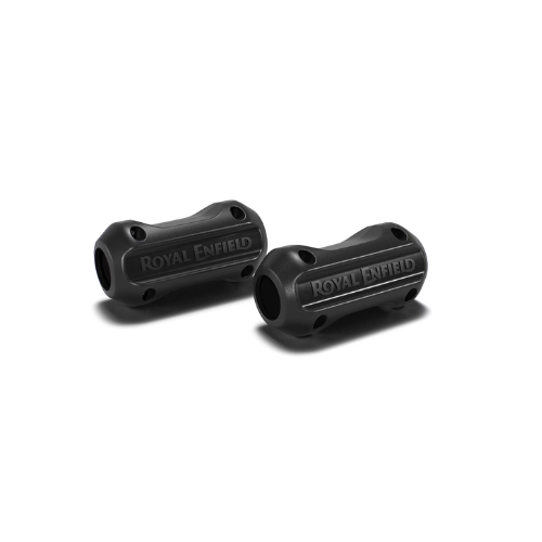 Black Engine Guard Sliders