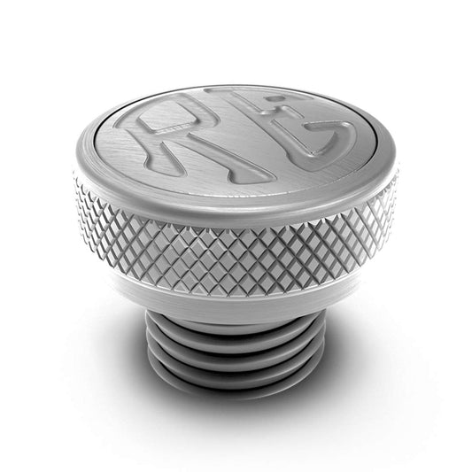 Machined Oil Filler Cap (Silver) (Before Sept 21 Models)