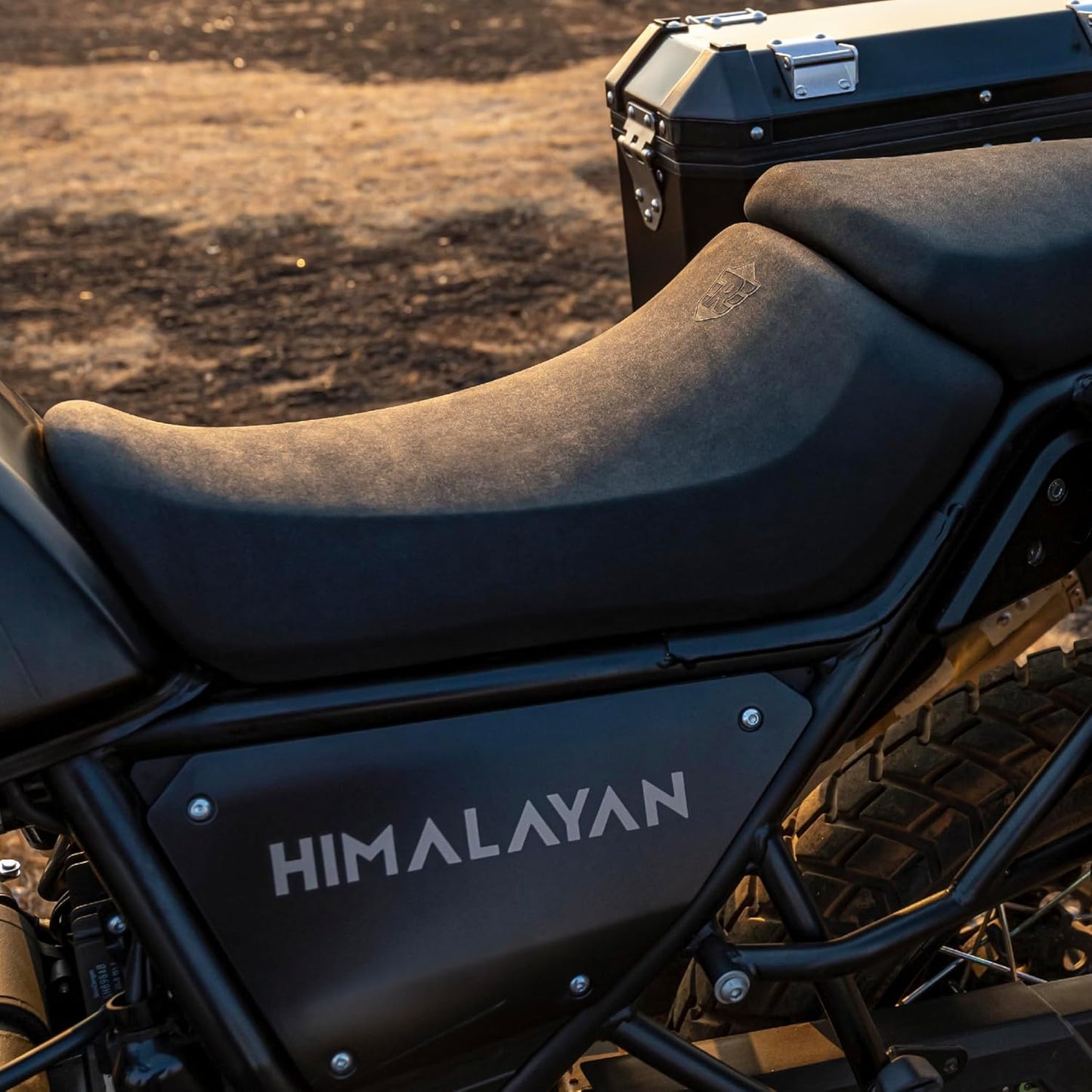 Black Touring Rider Seat