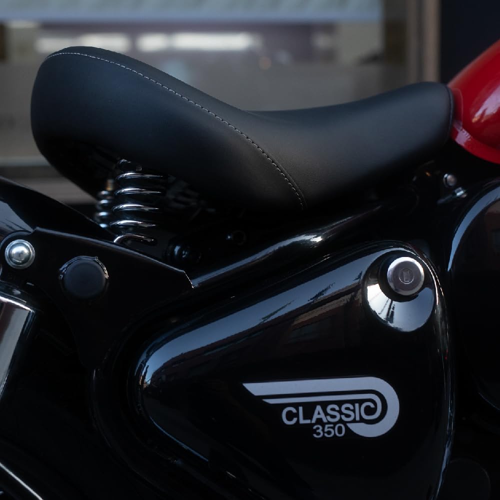 Black Low Ride Rider Seat