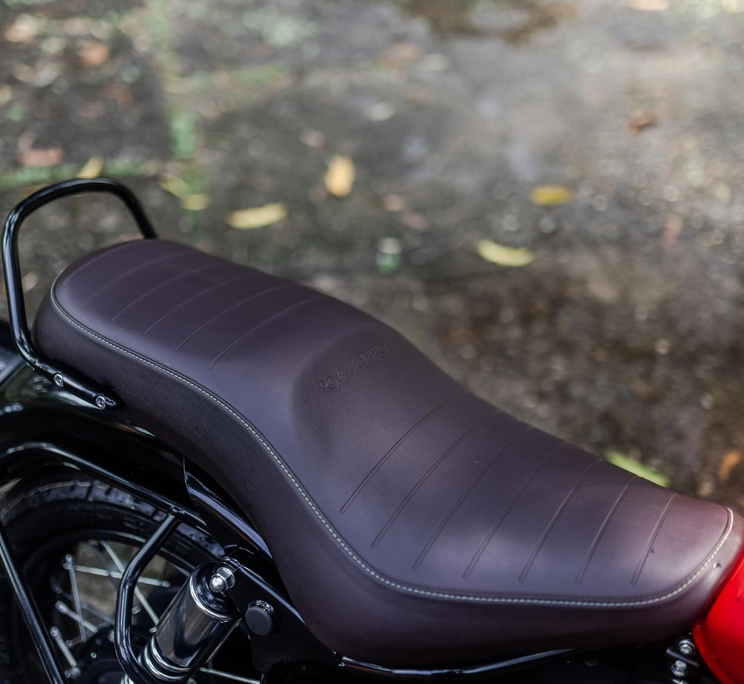Brown Low Ride Dual Seat