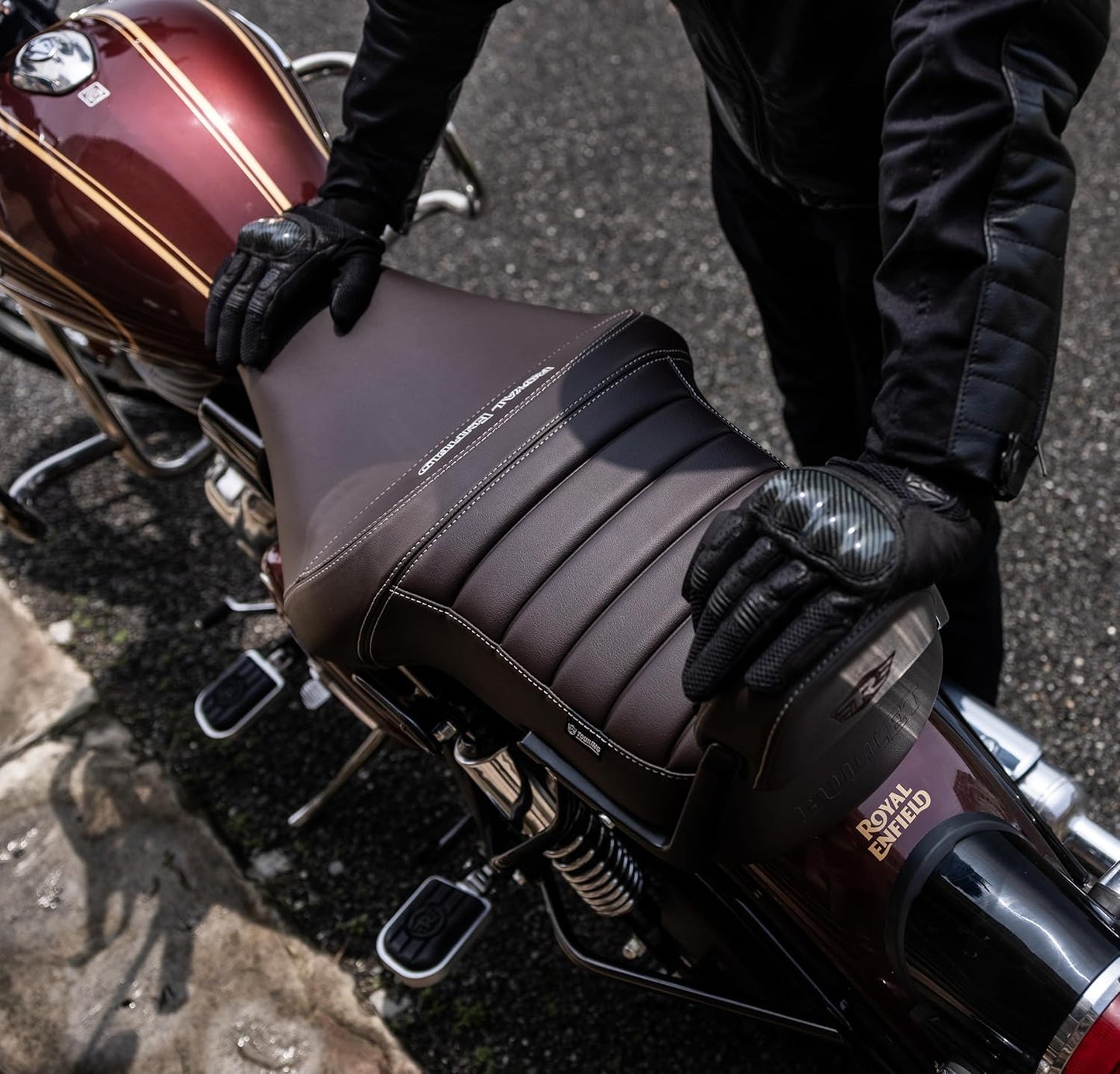 Brown Touring Dual Seat
