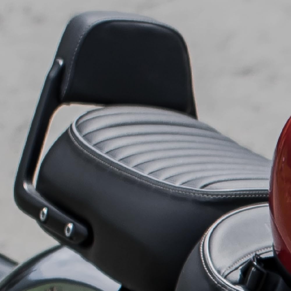 Black Touring Passenger Seat