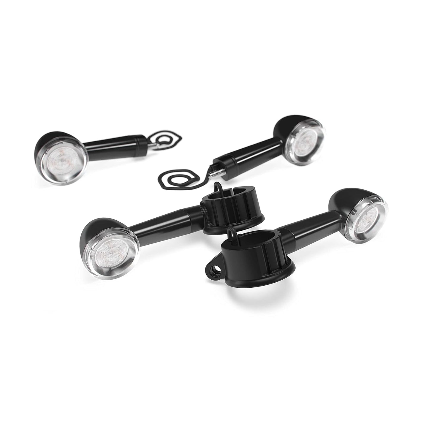 Black LED Indicators