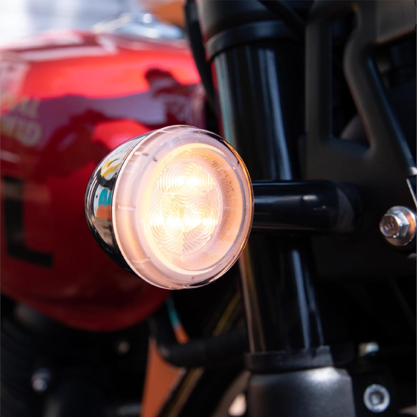 Black LED Indicators