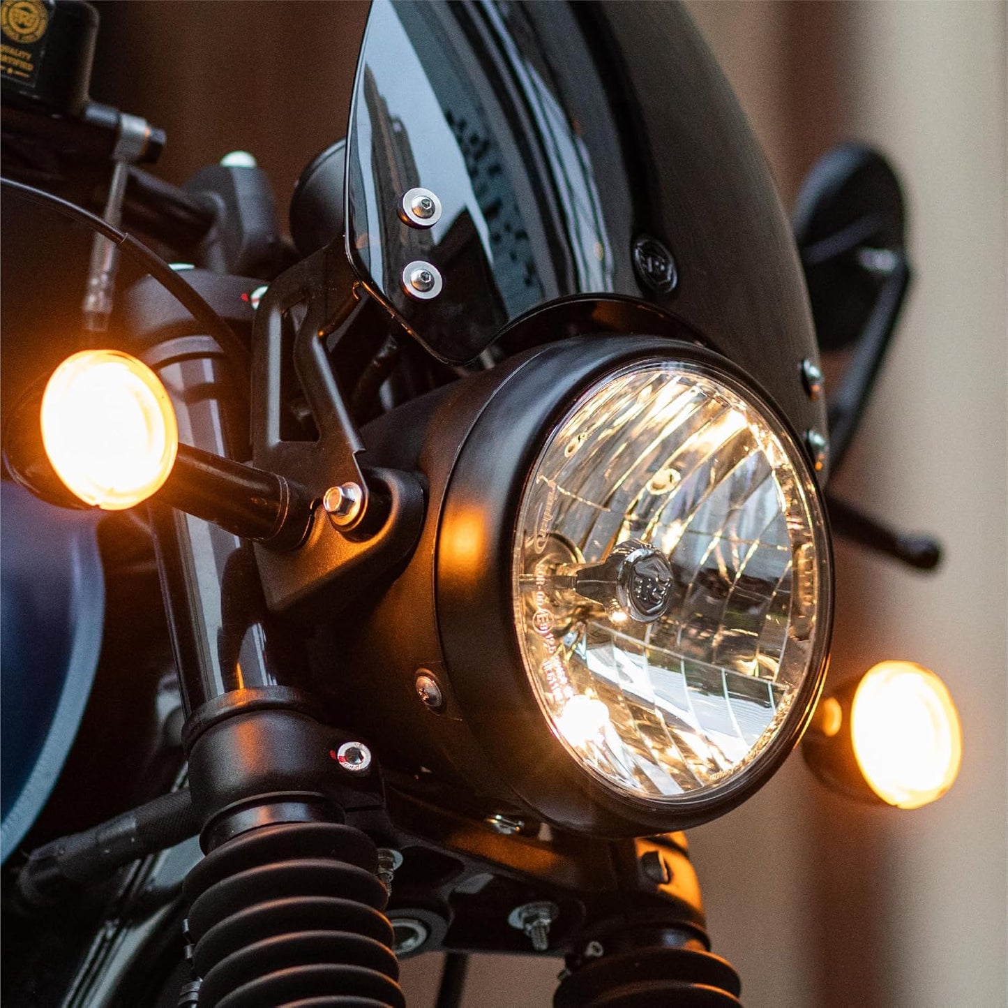 Black LED Indicators