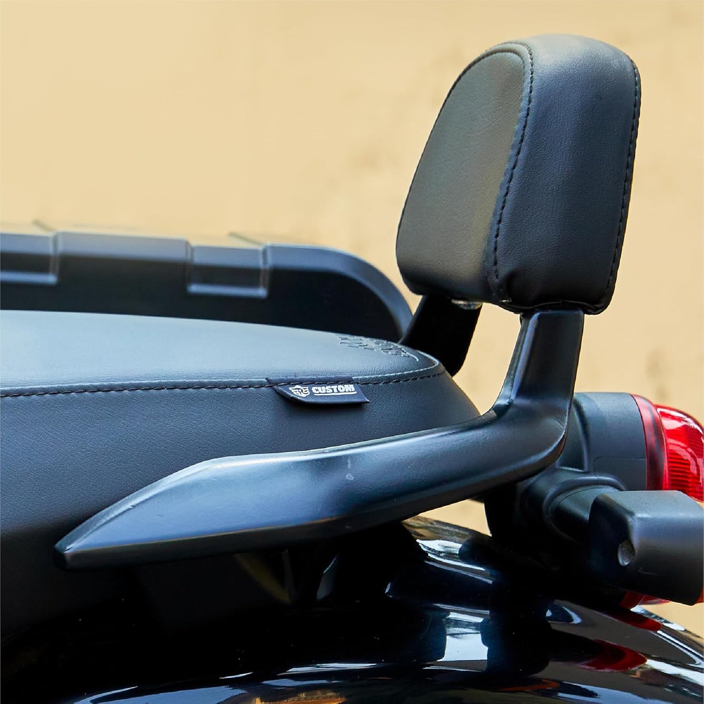 Black Passenger Backrest Mounts