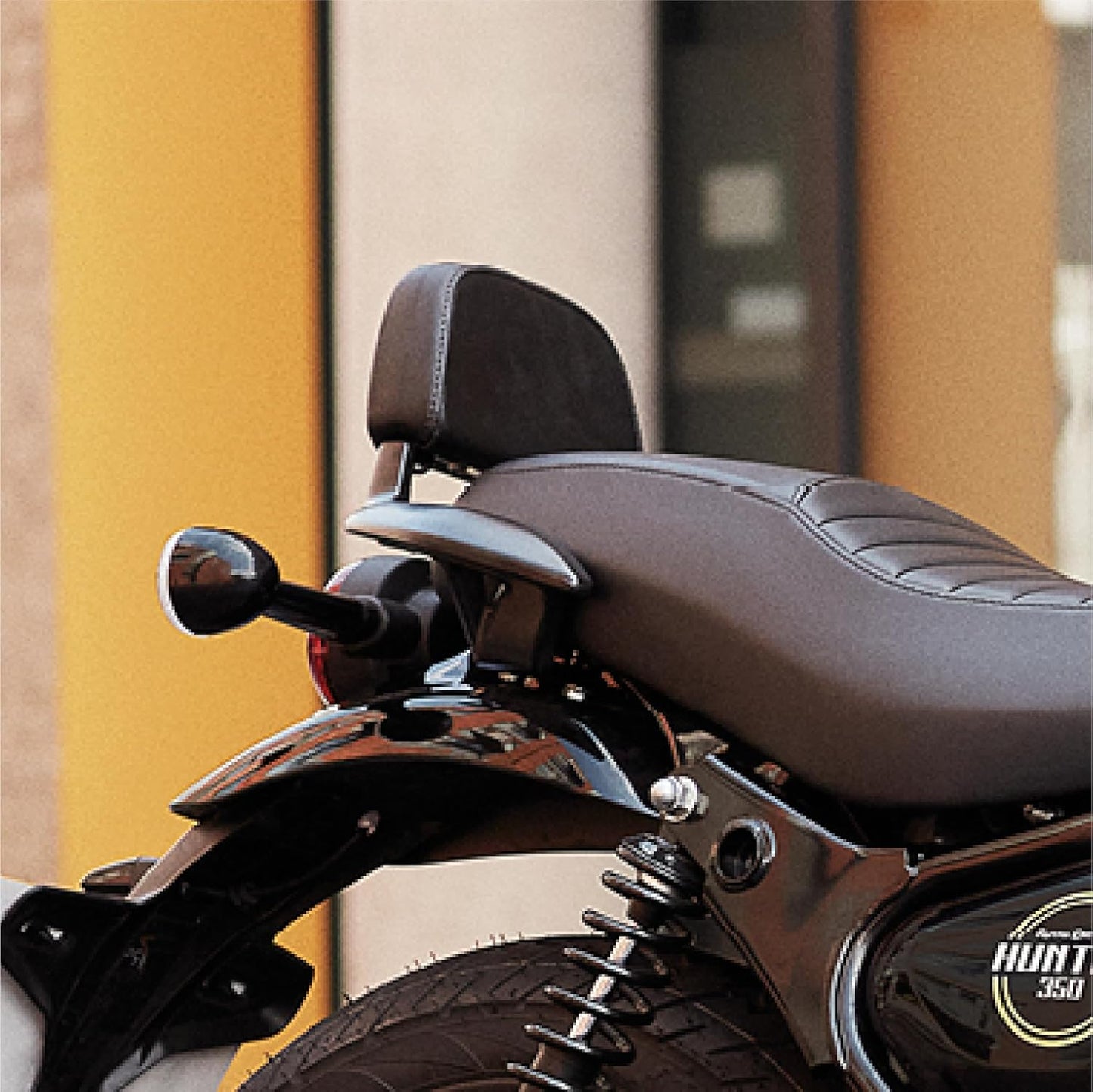 Black Passenger Backrest Mounts