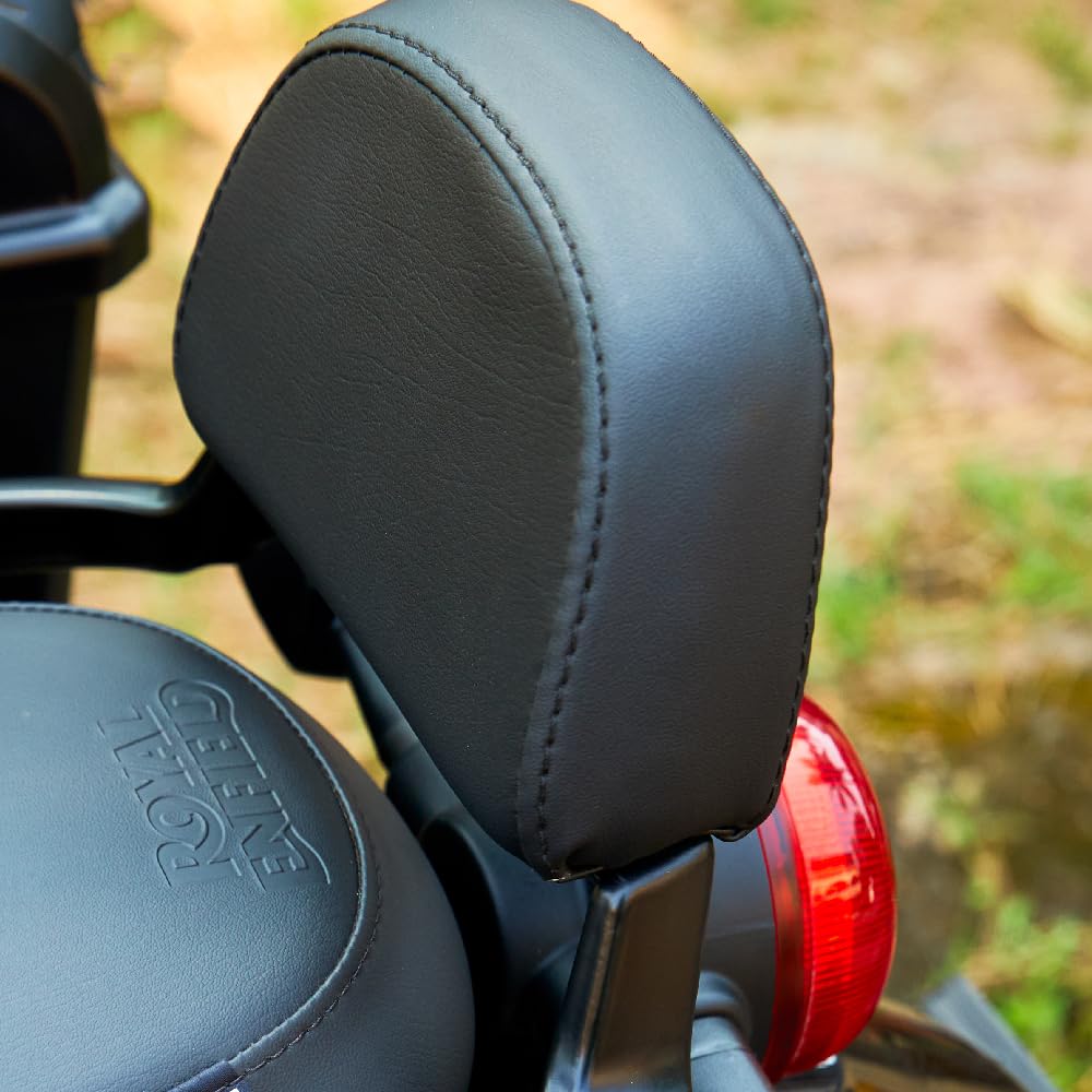 Black Passenger Backrest Pad