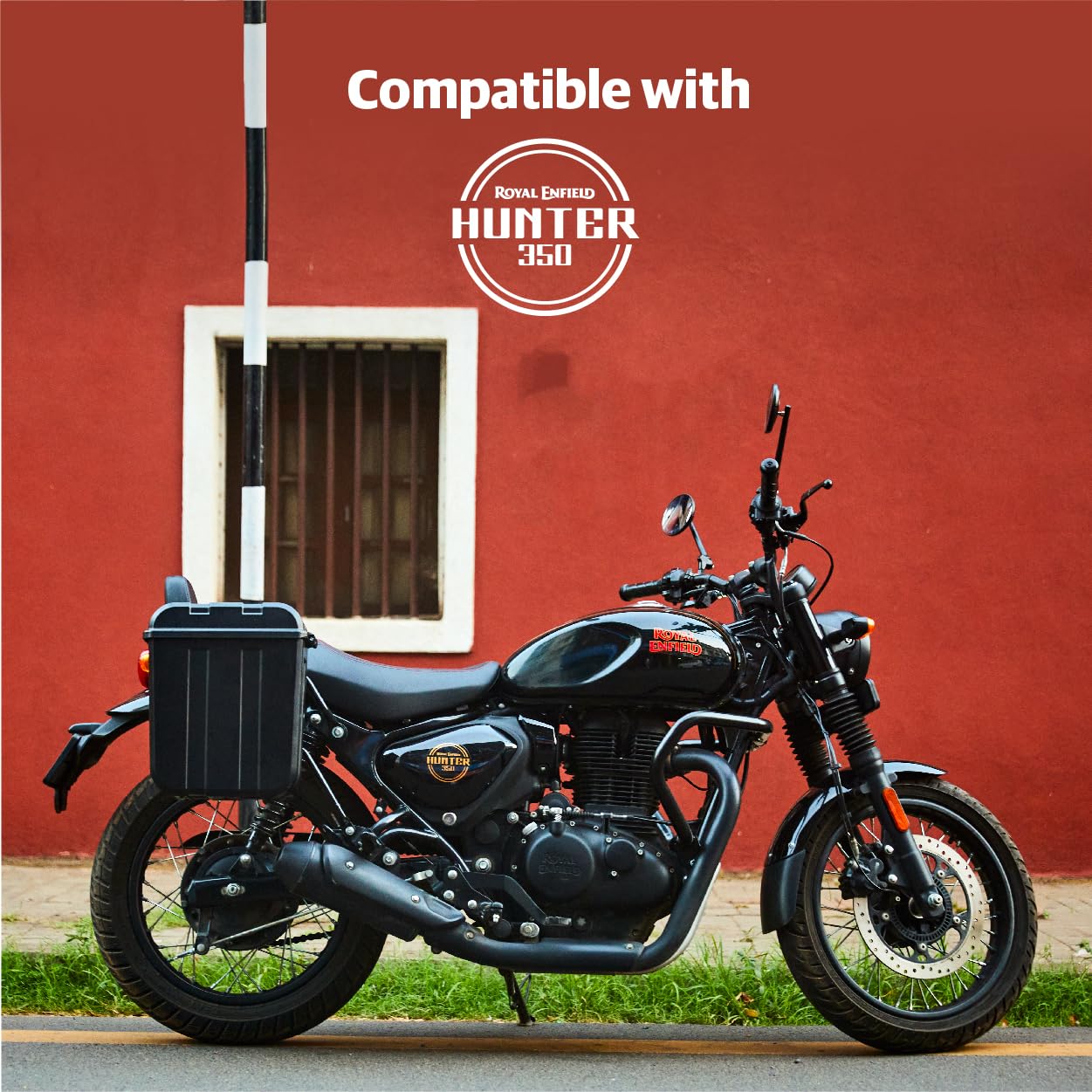 Black Passenger Backrest Pad