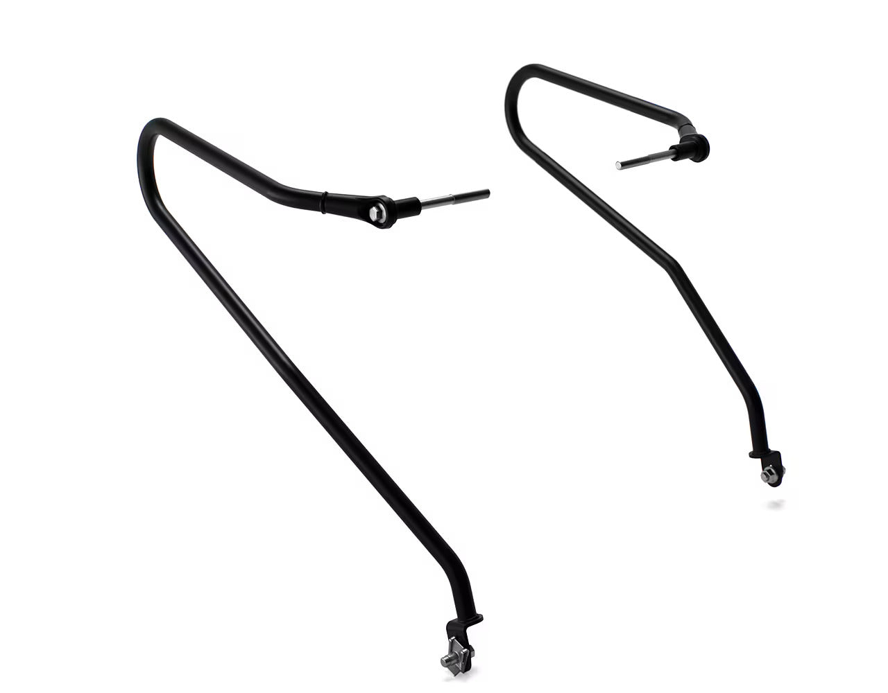 Black Soft Pannier Rails