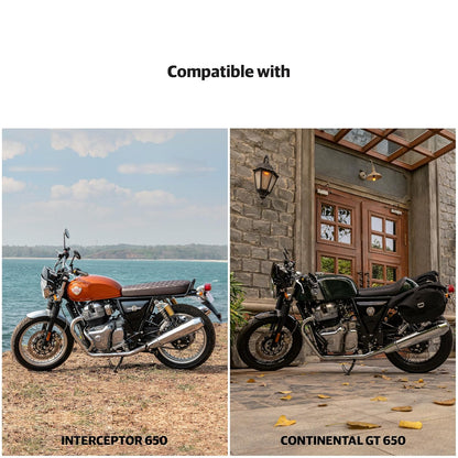 VÉRITABLE ROYAL ENFIELD Super Meteor 650 Argenté Compact Moteur VÉRITABLE ROYAL ENFIELD Super Meteor 650 Argenté Compact Moteur