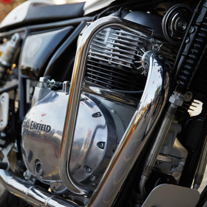 Silver Large Engine Guards