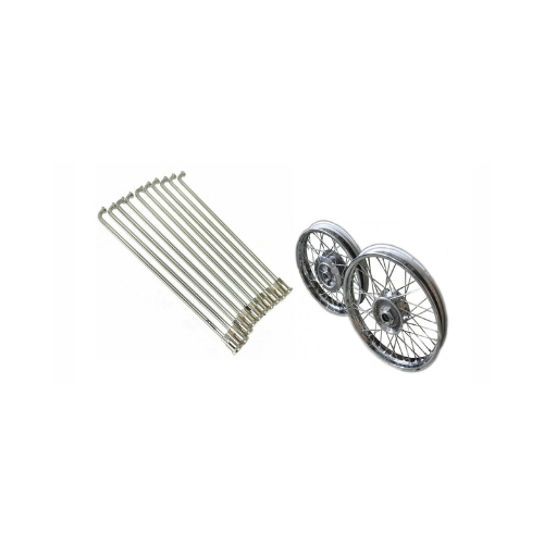 Royal Enfield Front Wheel Spokes & Nipple Kit (19”)