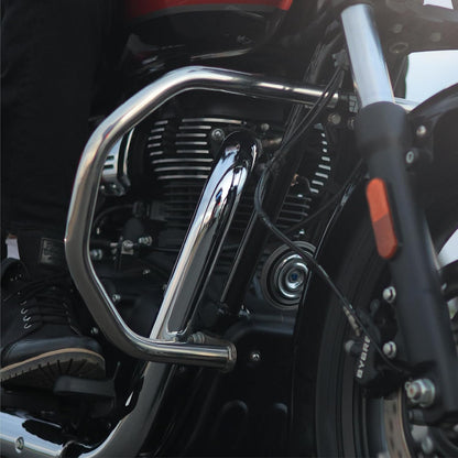 Silver Octagon Engine Guard