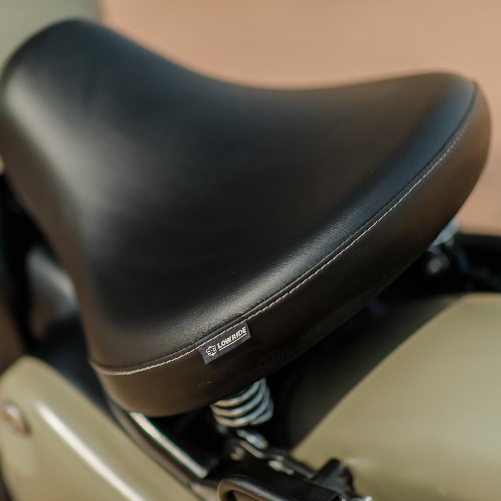 Black Low Ride Rider Seat