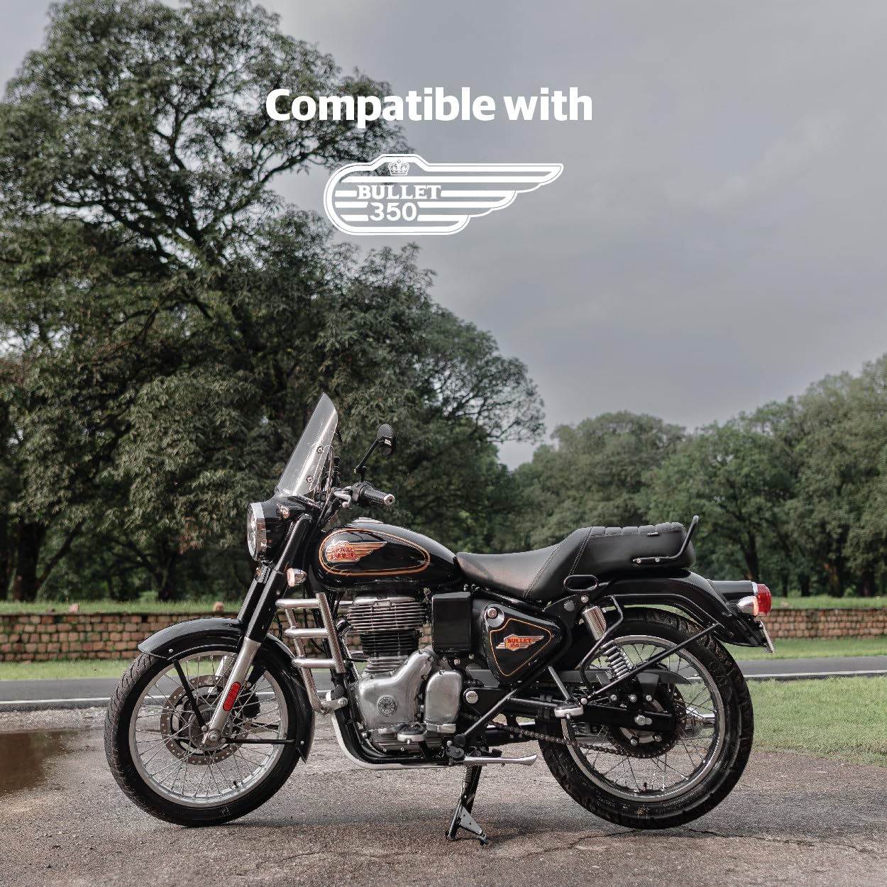 Black Touring Dual Seat