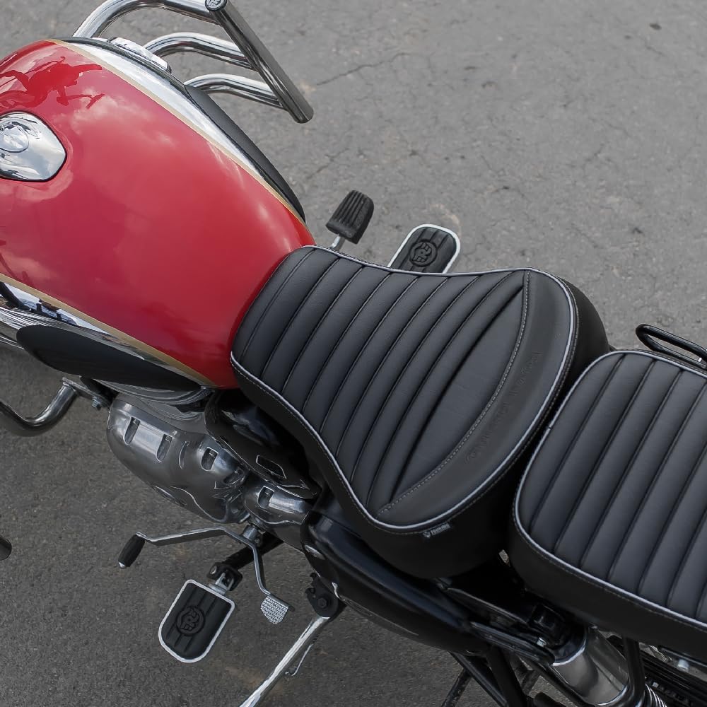Black Touring Rider Seat