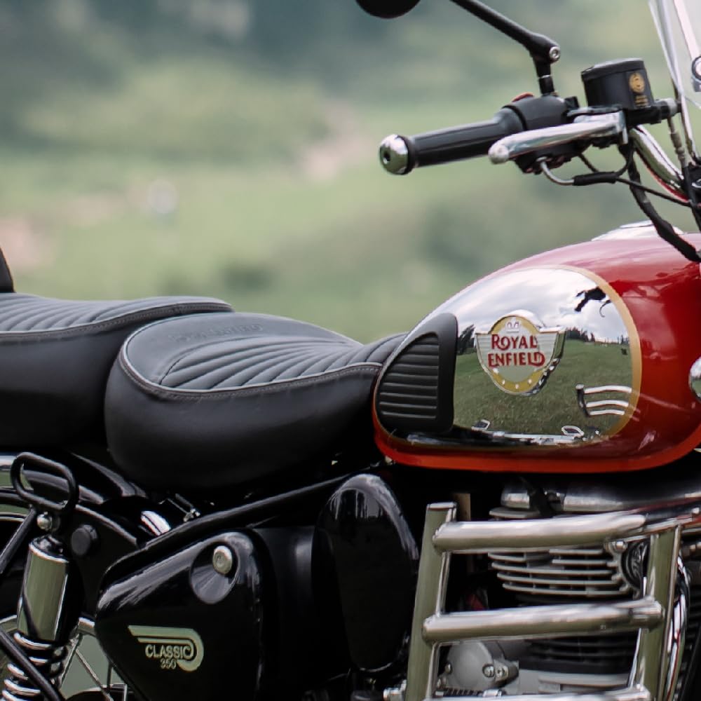 Black Touring Rider Seat