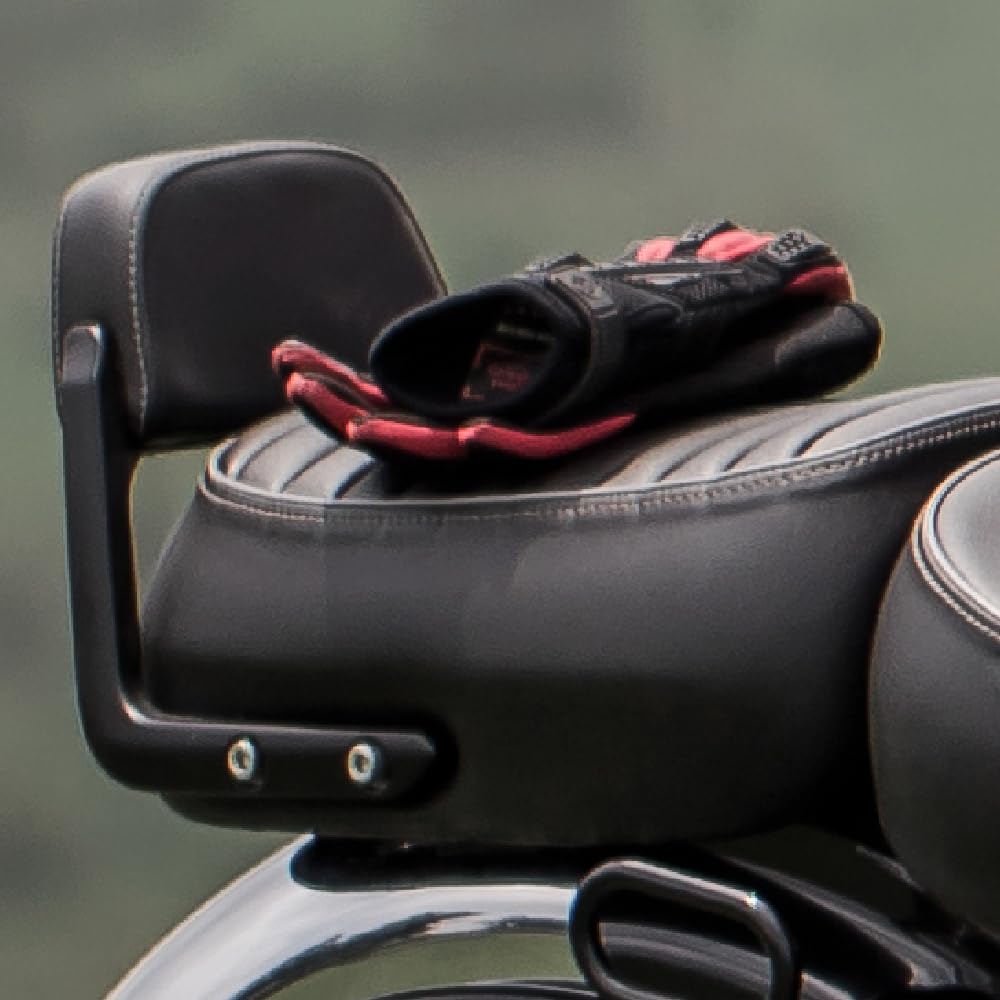 Black Touring Passenger Seat