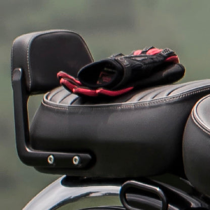 Black Touring Passenger Seat