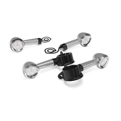 Silver LED Indicators
