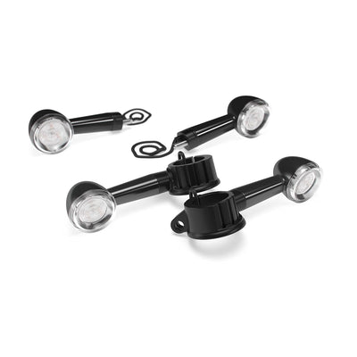 Black LED Indicators