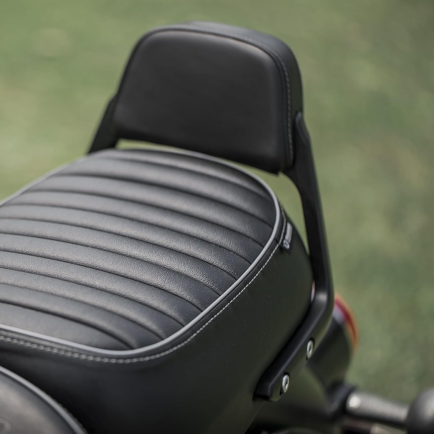 Black Passenger Backrest Pad