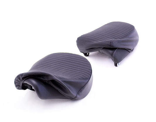 Black Pleated Seat Covers