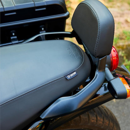 Black Passenger Backrest Mounts