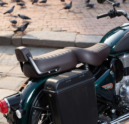 Passenger Backrest Pad - Brown