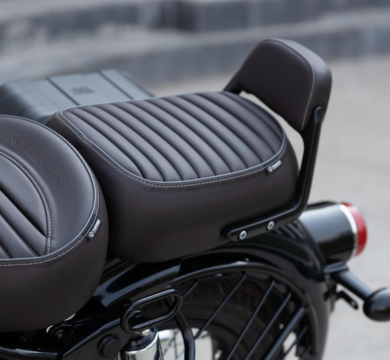Passenger Backrest Pad - Brown