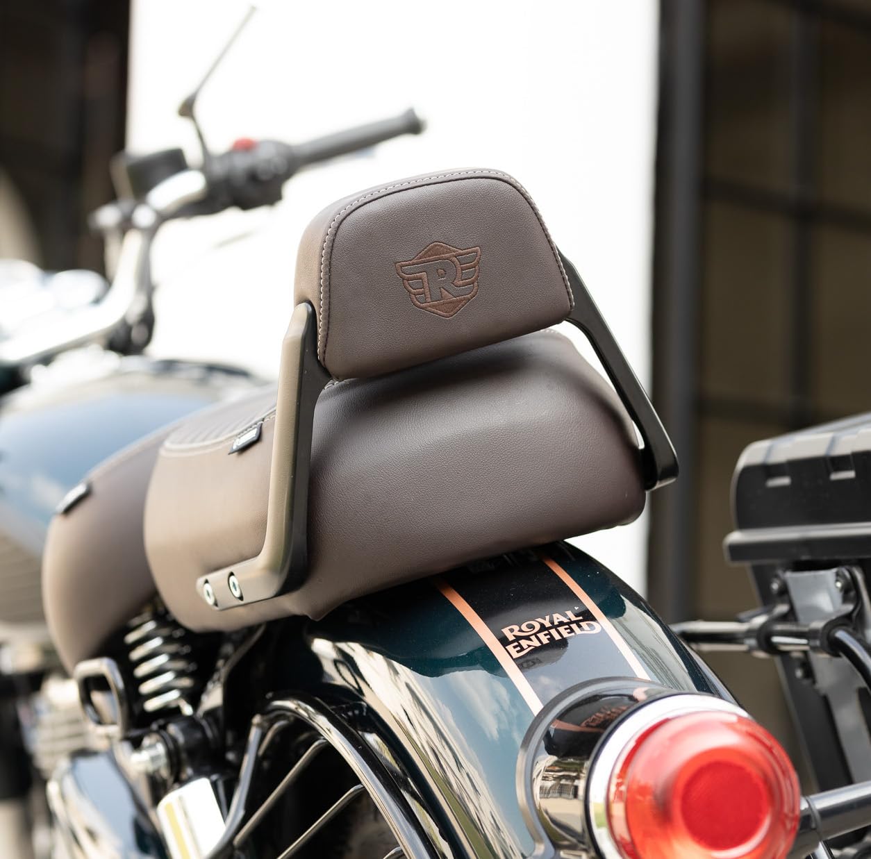 Passenger Backrest Pad - Brown