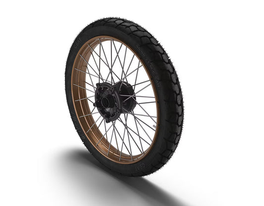 Gold Tubeless Spoked Wheels