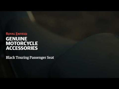 Black Touring Passenger Seat