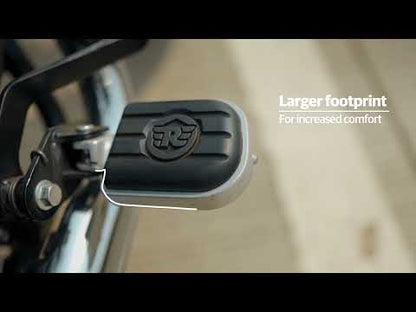 Silver Deluxe Footpegs