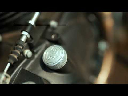 Silver Oil Filler Cap