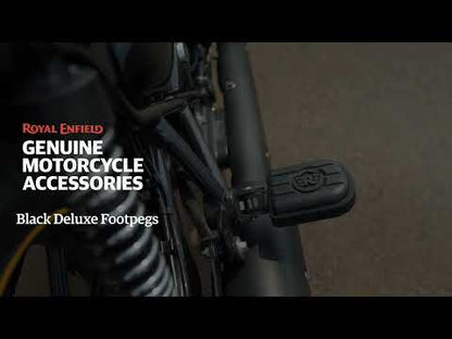 Black Deluxe Footpegs
