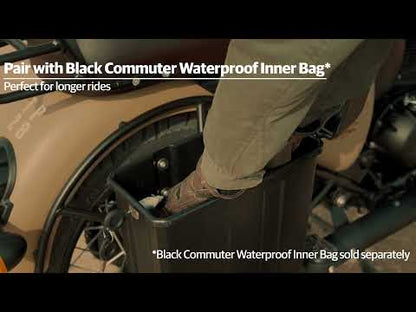 Black Commuter Pannier