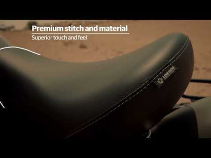 Black Low Ride Rider Seat