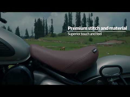 Brown Low Ride Rider Seat