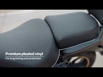 Black Pleated Seat Covers