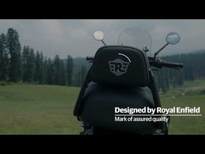 Black Passenger Backrest Pad